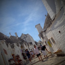 Tiny streets of Alberobello