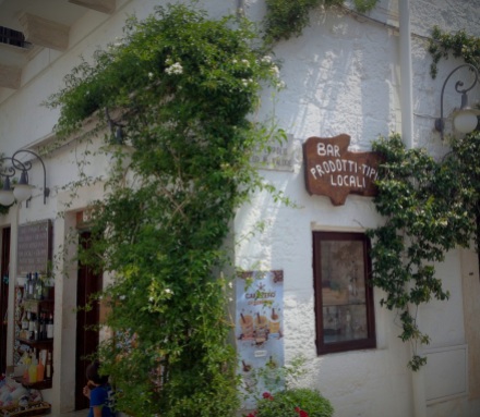 Little shop in Alberobello